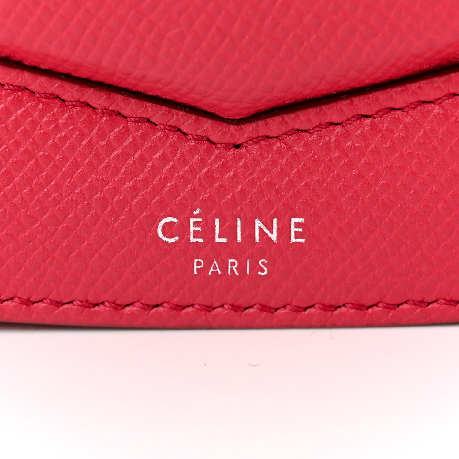Celine Grained Calfskin Small Trotteur Bubble Pink 6 of 13