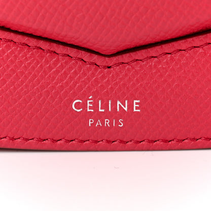 Celine Grained Calfskin Small Trotteur Bubble Pink 6 of 13