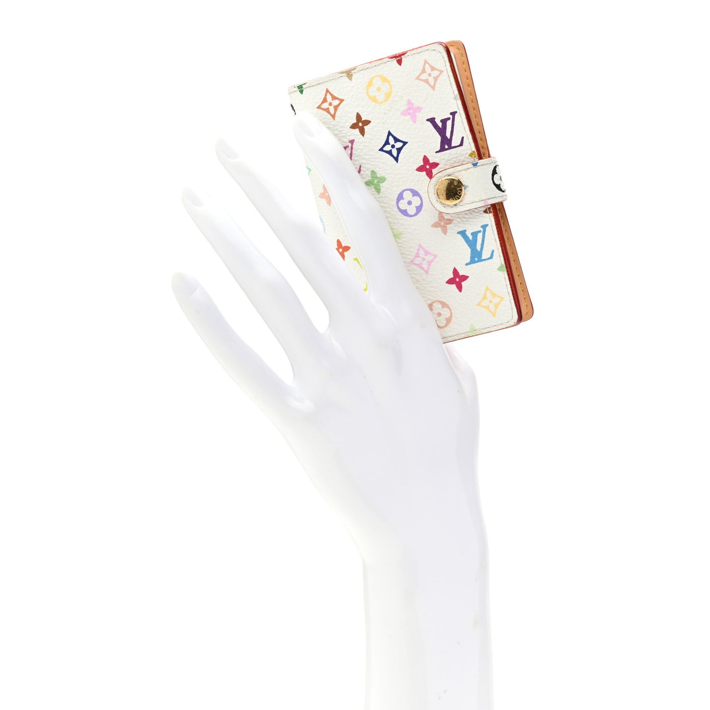 Monogram Multicolor Carnet de Bal Mini Agenda Cover White