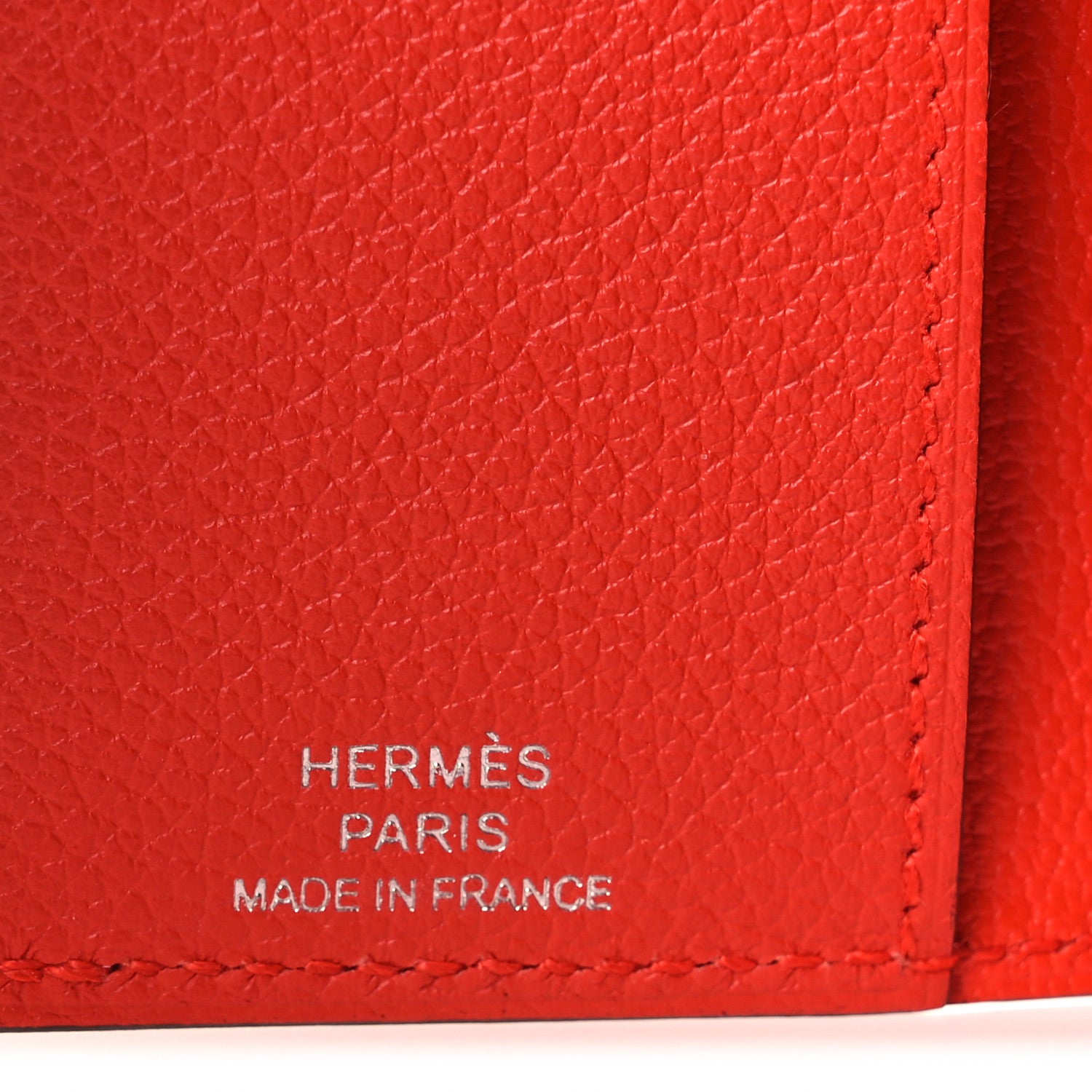 Hermes Evercolor R.M.S Passport Holder Orange 6 of 8
