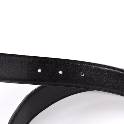Hermes Box Togo 32mm H Belt 90 Black Etain 5 of 7