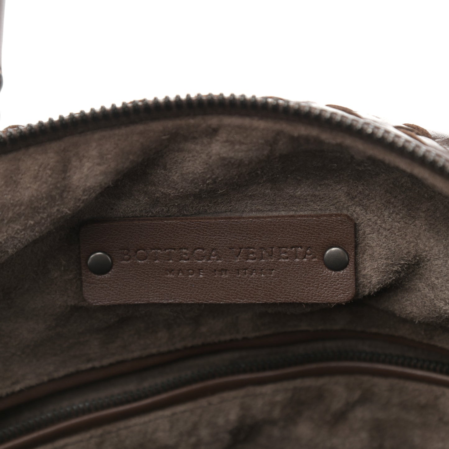 Nappa Intrecciato Boston Brown