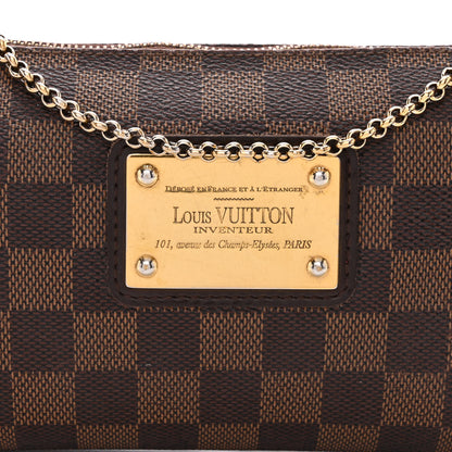 Louis Vuitton Damier Ebene Eva Clutch 8 of 15