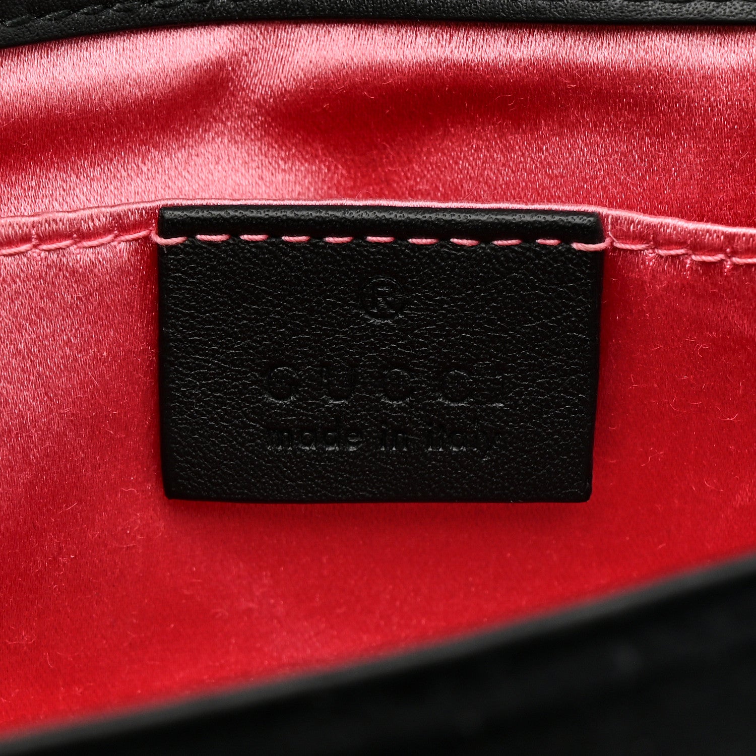 Gucci Velvet Matelasse Mini GG Marmont Shoulder Bag Black 6 of 16