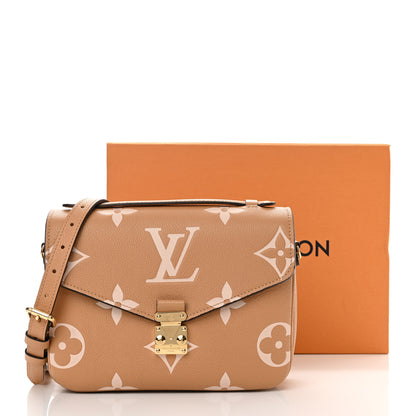 Louis Vuitton Empreinte Monogram Giant Pochette Metis Arizona Beige 12 of 12