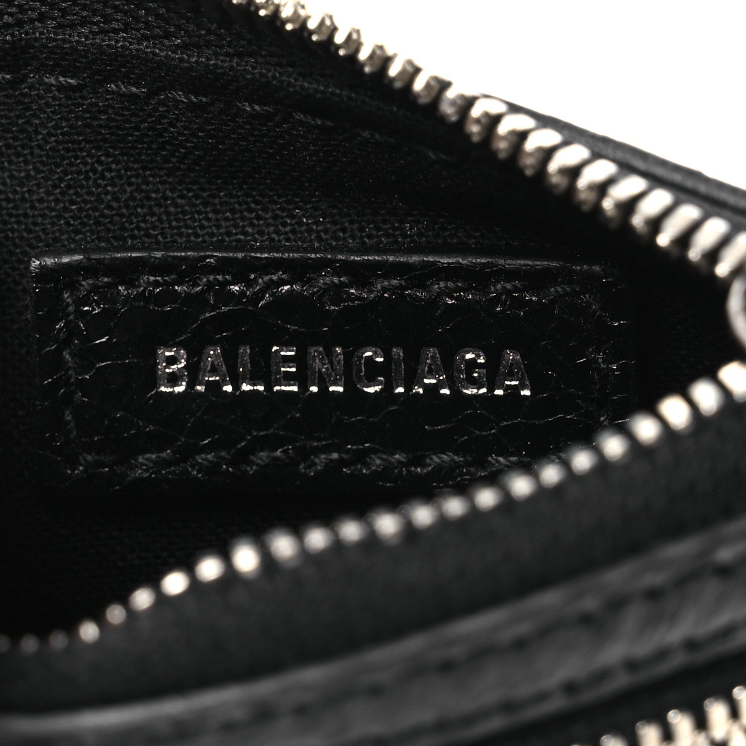 Balenciaga Angeau Arena Le Cagole Coin Card Holder Black 6 of 7