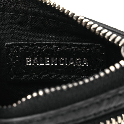 Balenciaga Angeau Arena Le Cagole Coin Card Holder Black 6 of 7