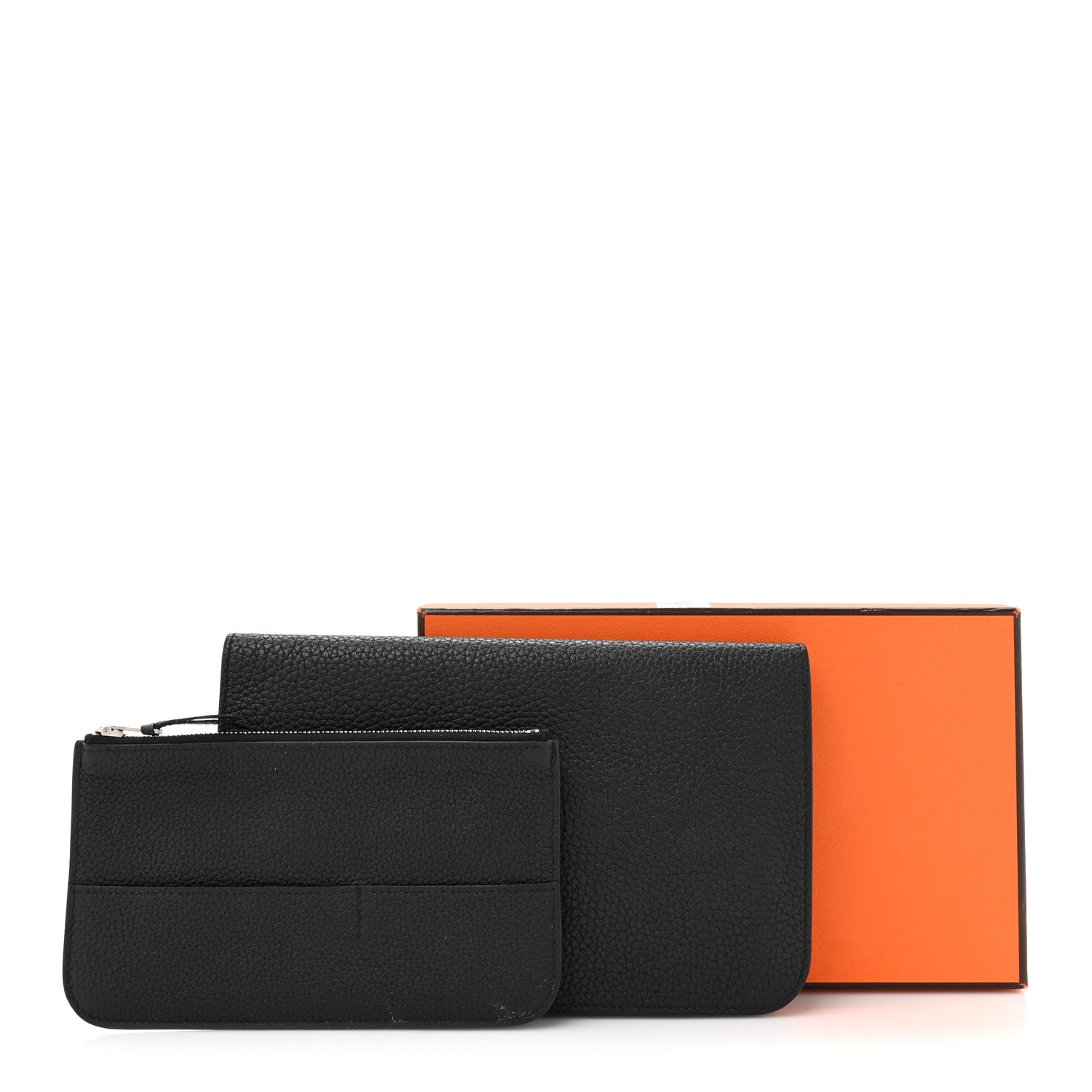 Hermes Togo Dogon Duo Wallet Black 13 of 13