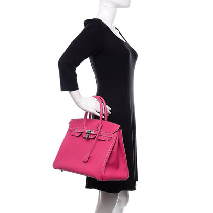 Hermes Epsom Birkin 35 Rose Tyrien 2 of 10