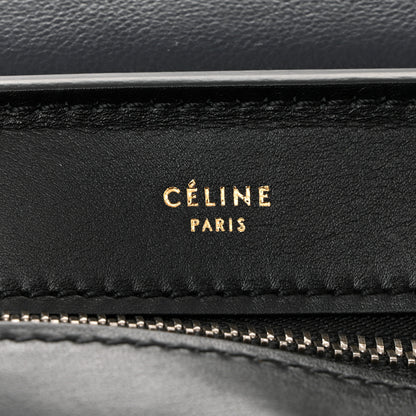 Celine Smooth Calfskin Nubuck Small Tri-Color Trapeze Taupe 6 of 10