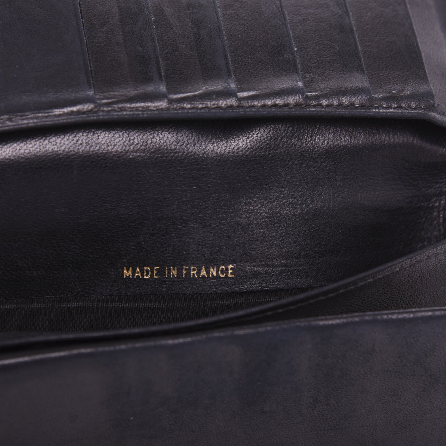Chanel Caviar Timeless CC French Wallet Navy Blue 7 of 7