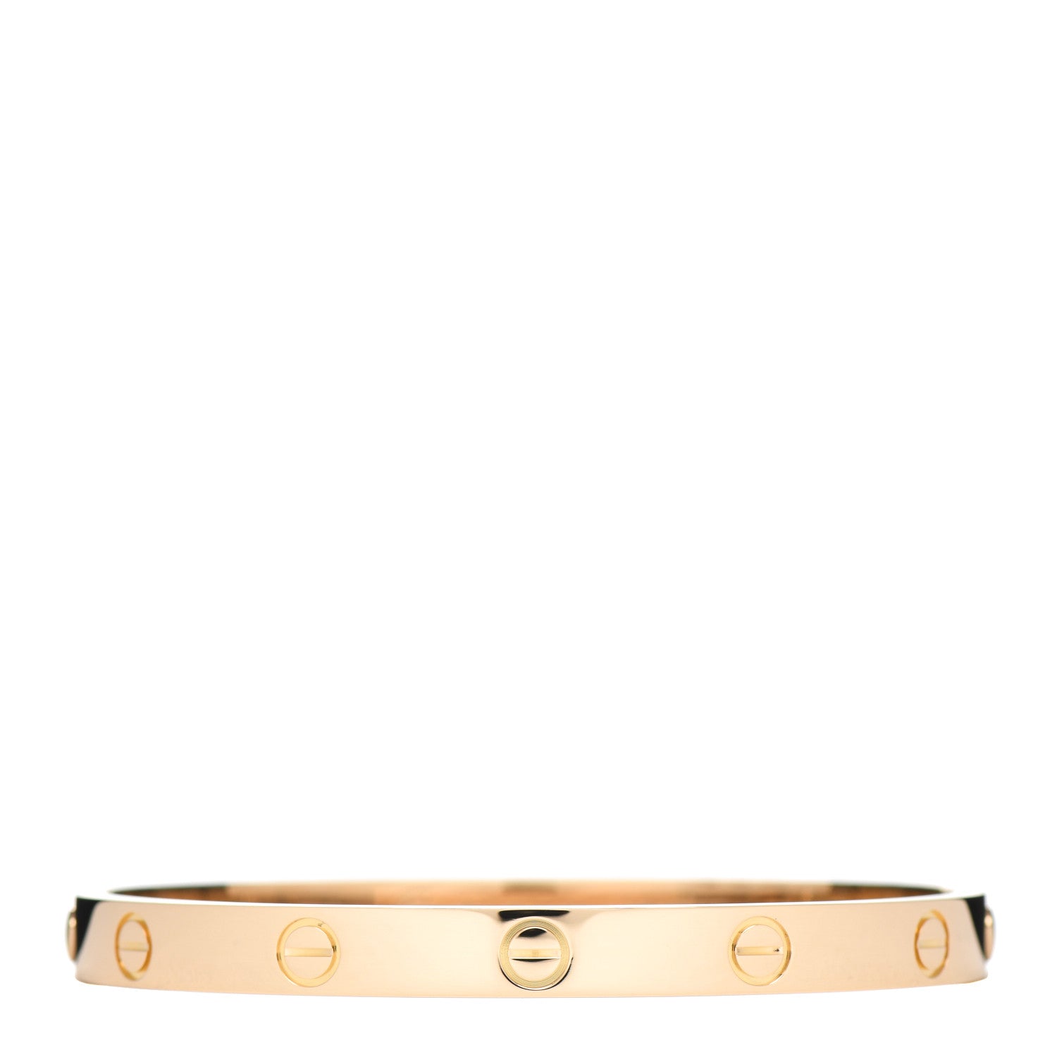 Cartier 18K Yellow Gold LOVE Bracelet 17 1 of 5