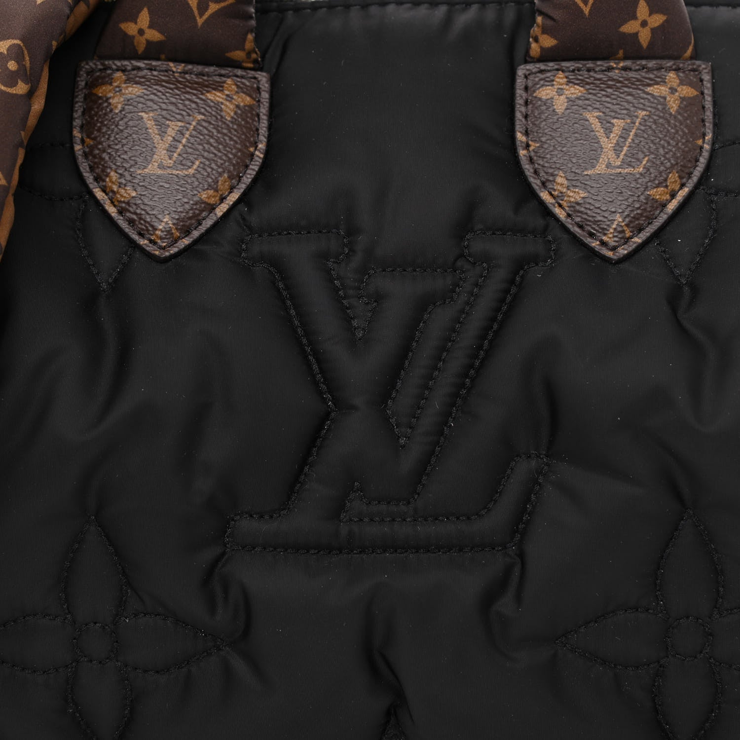 Louis Vuitton Econyl Mini Monogram Pillow Speedy Bandouliere 25 Black 7 of 9