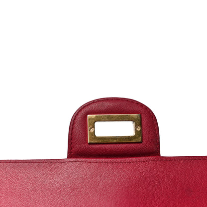 Chanel Calfskin Chevron Quilted 2.55 Reissue 225 Flap Red 25 of 25