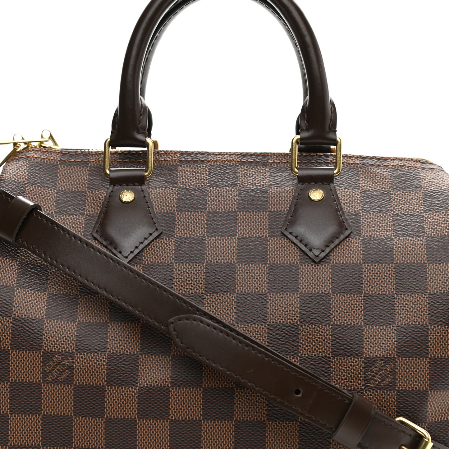 Damier Ebene Speedy Bandouliere 25