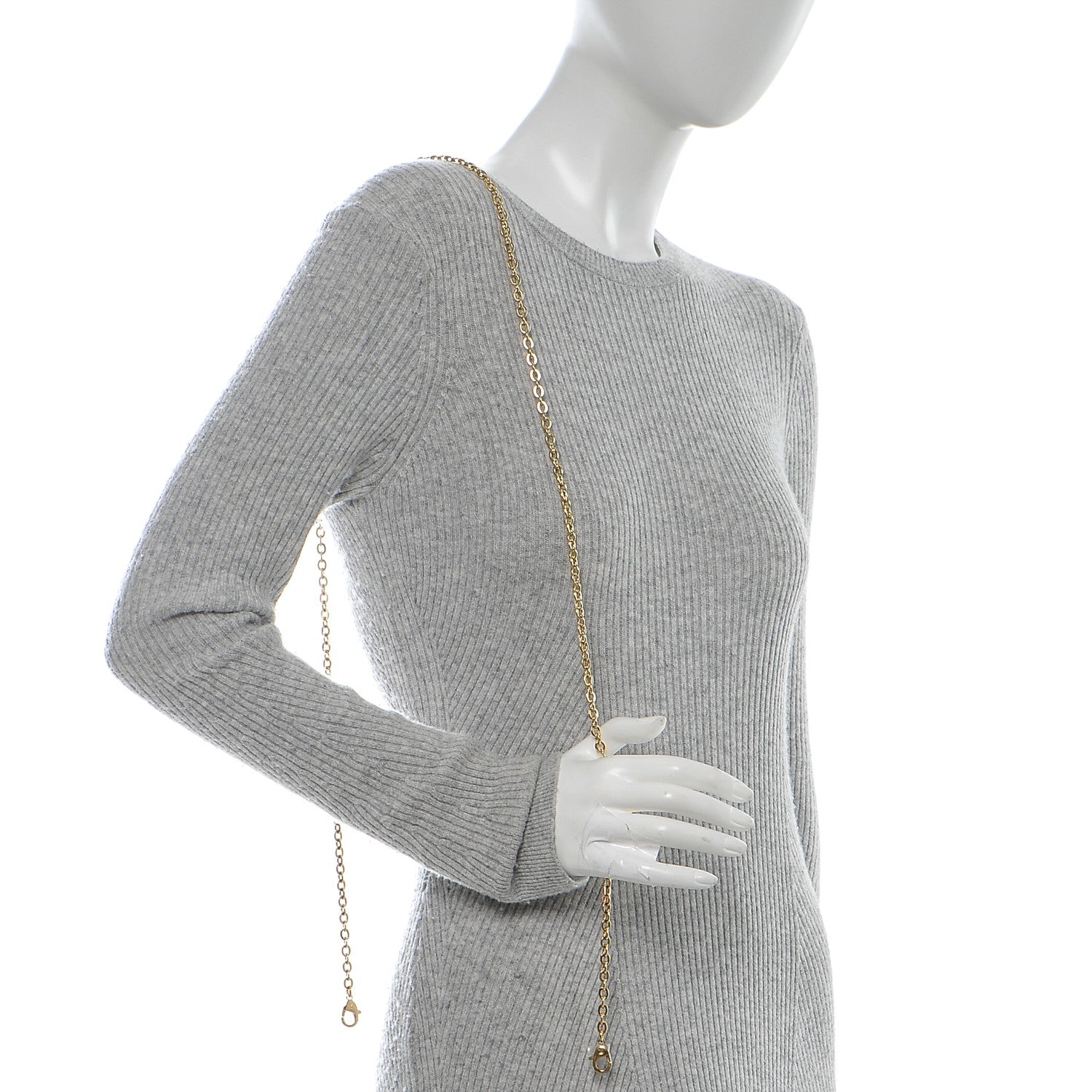 Louis Vuitton Felicie Chain Long Shoulder Strap 2 of 4