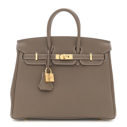 Hermes Togo Birkin 25 Etoupe 1 of 11