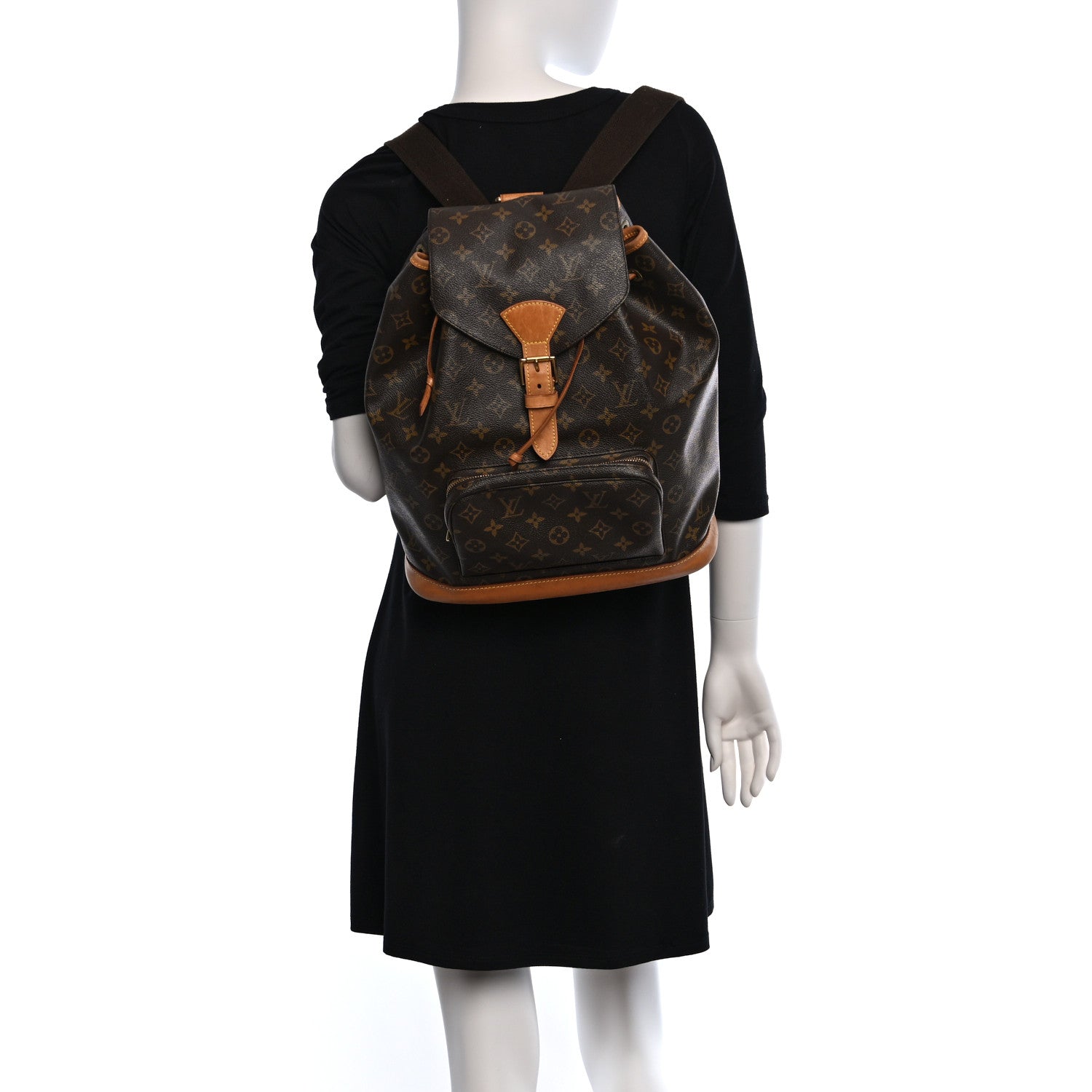 Louis Vuitton Monogram Montsouris GM Backpack 2 of 12