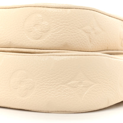 Louis Vuitton Empreinte Monogram Giant Multi Pochette Accessories Cream 8 of 12