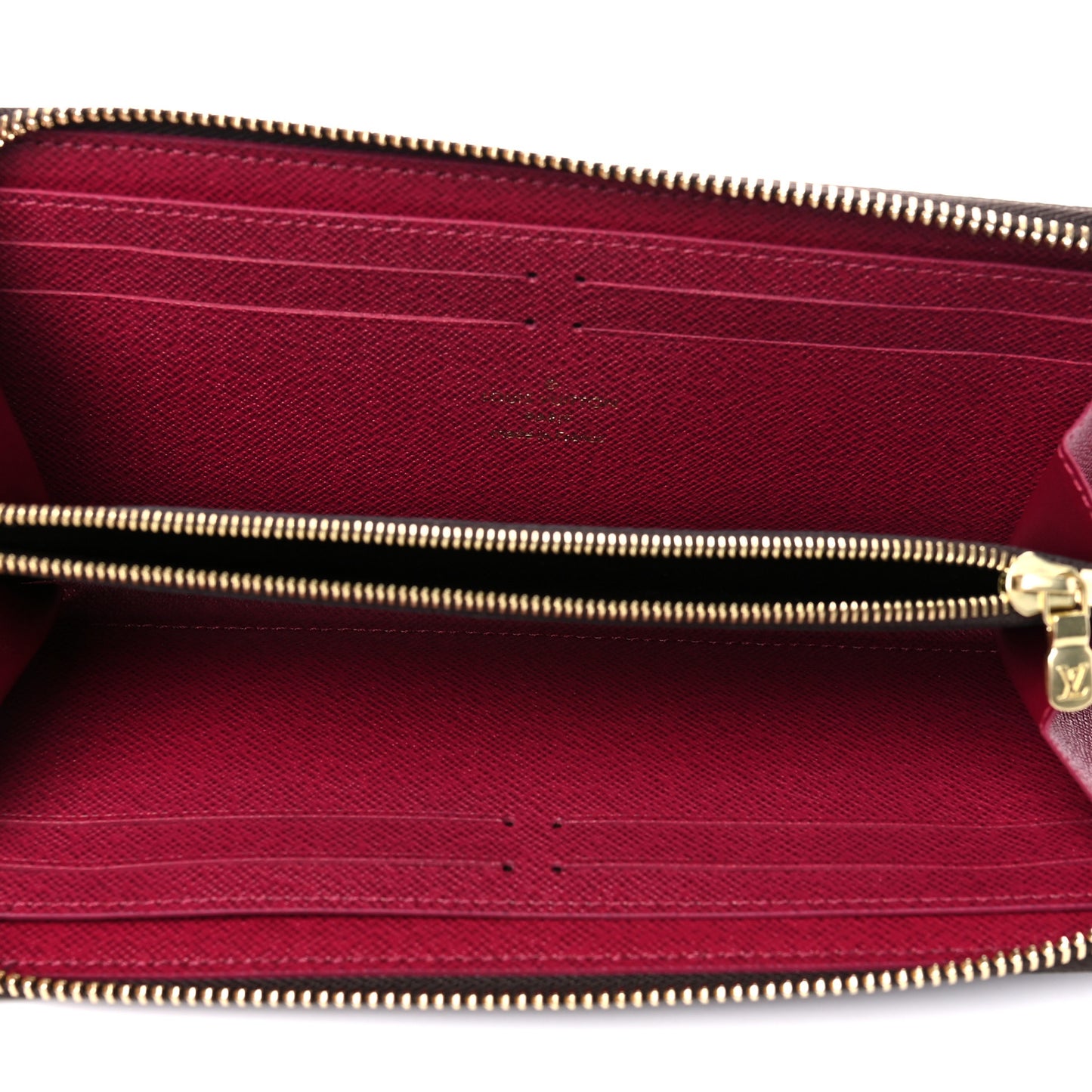 Monogram Clemence Wallet Fuchsia