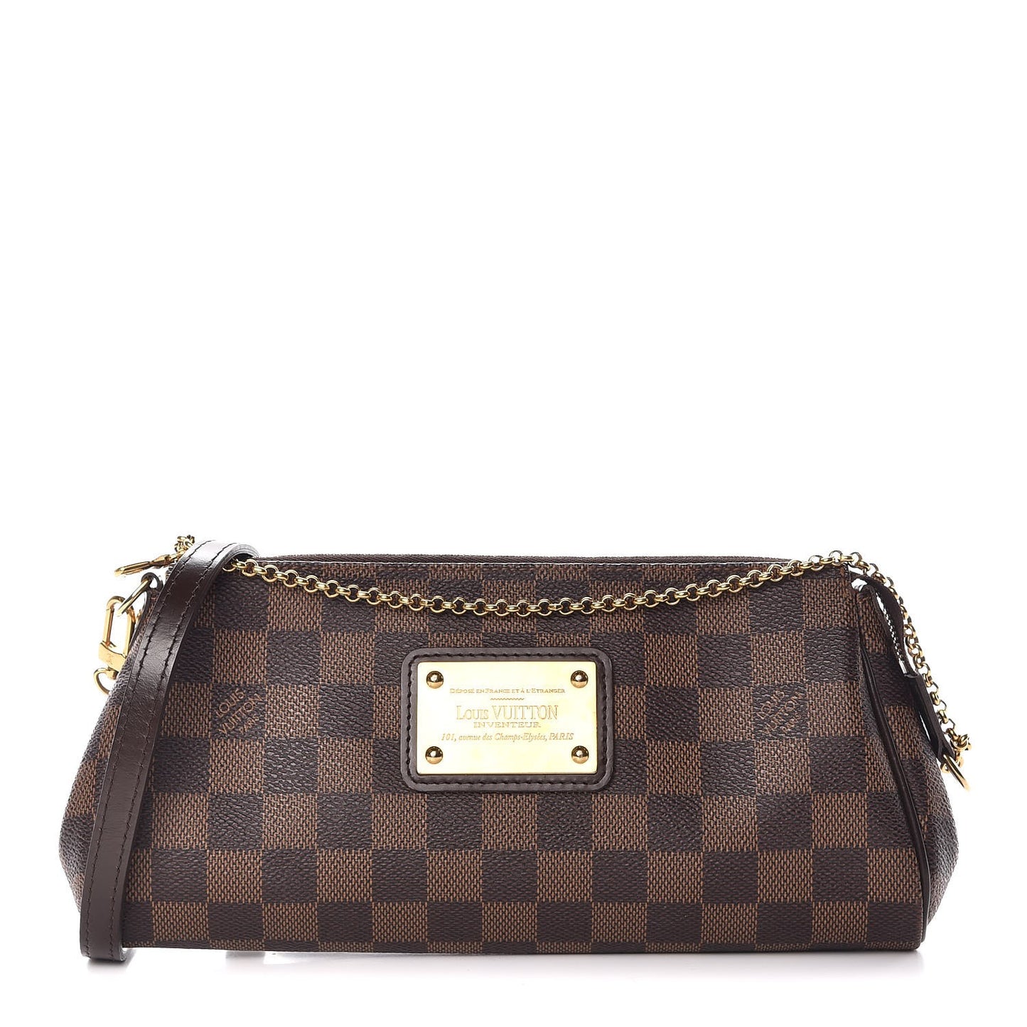 Damier Ebene Eva Clutch
