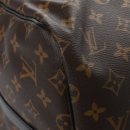 Louis Vuitton Monogram Macassar Keepall Bandouliere 55 7 of 10