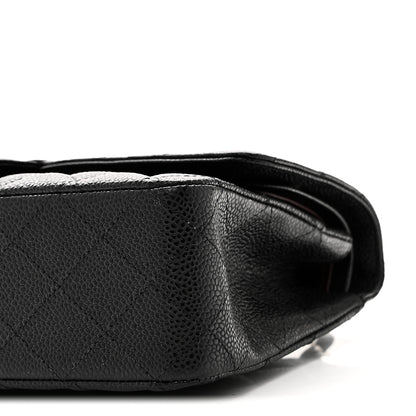 Chanel Caviar Quilted Medium Double Flap Black 10 of 10