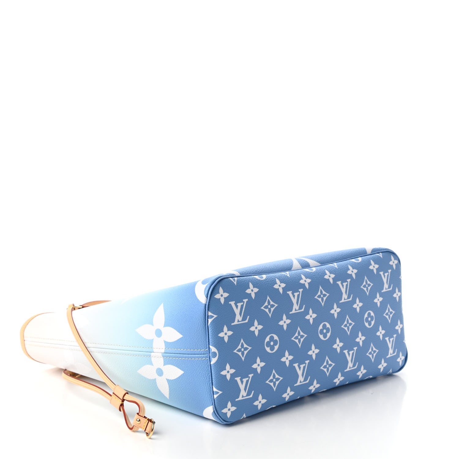 Louis Vuitton Monogram Giant By The Pool Neverfull MM Blue 4 of 11