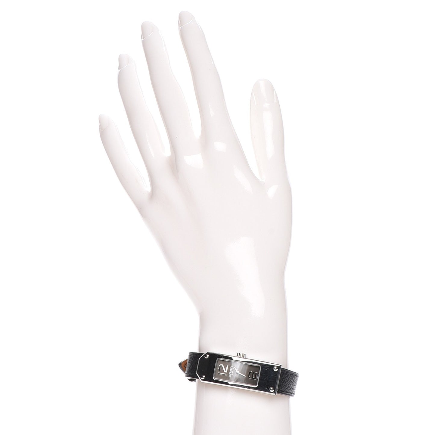 Stainless Steel Epsom 15mm Kelly II Quartz Watch Noir