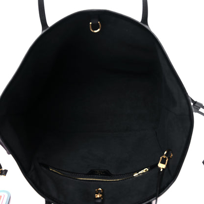 Louis Vuitton Game On Neverfull MM White 6 of 10