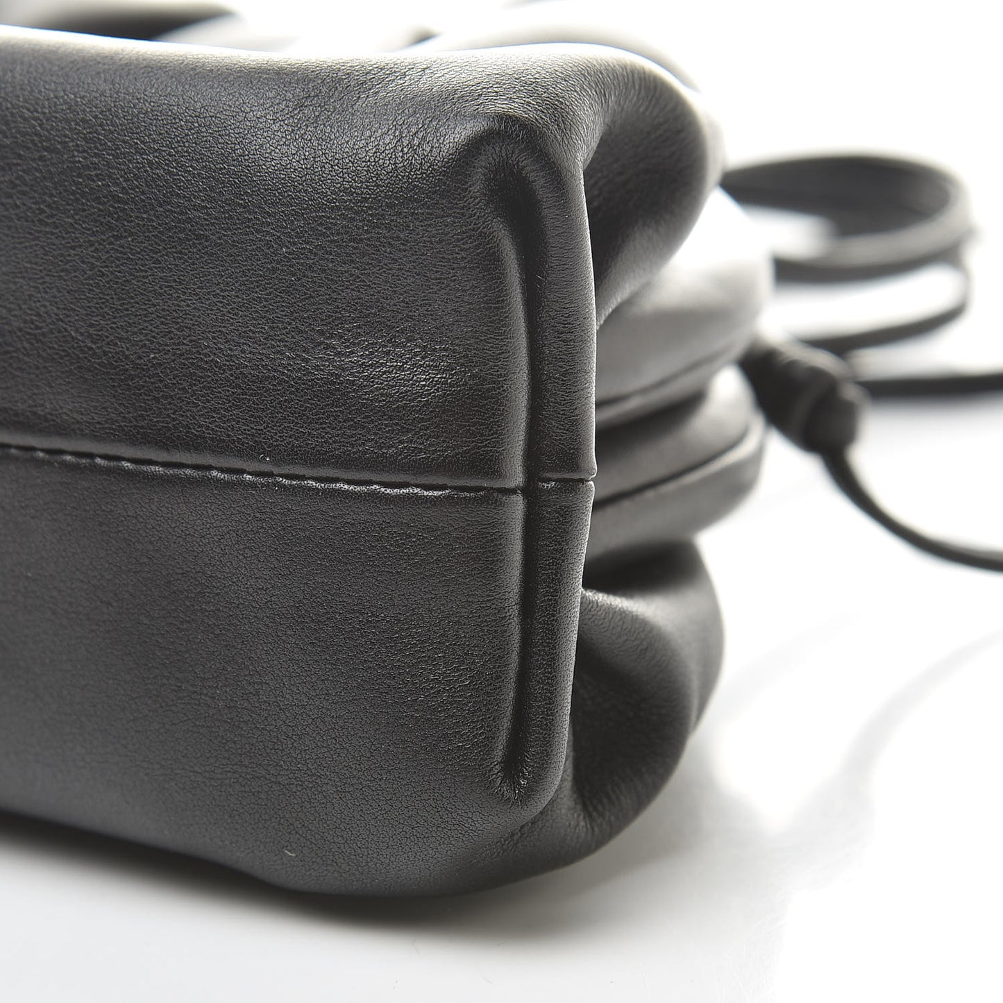 Butter Calfskin The Mini Pouch Black