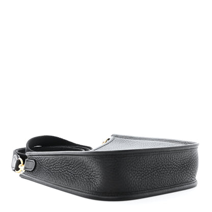 Hermes Taurillon Clemence Evelyne TPM Black 4 of 11