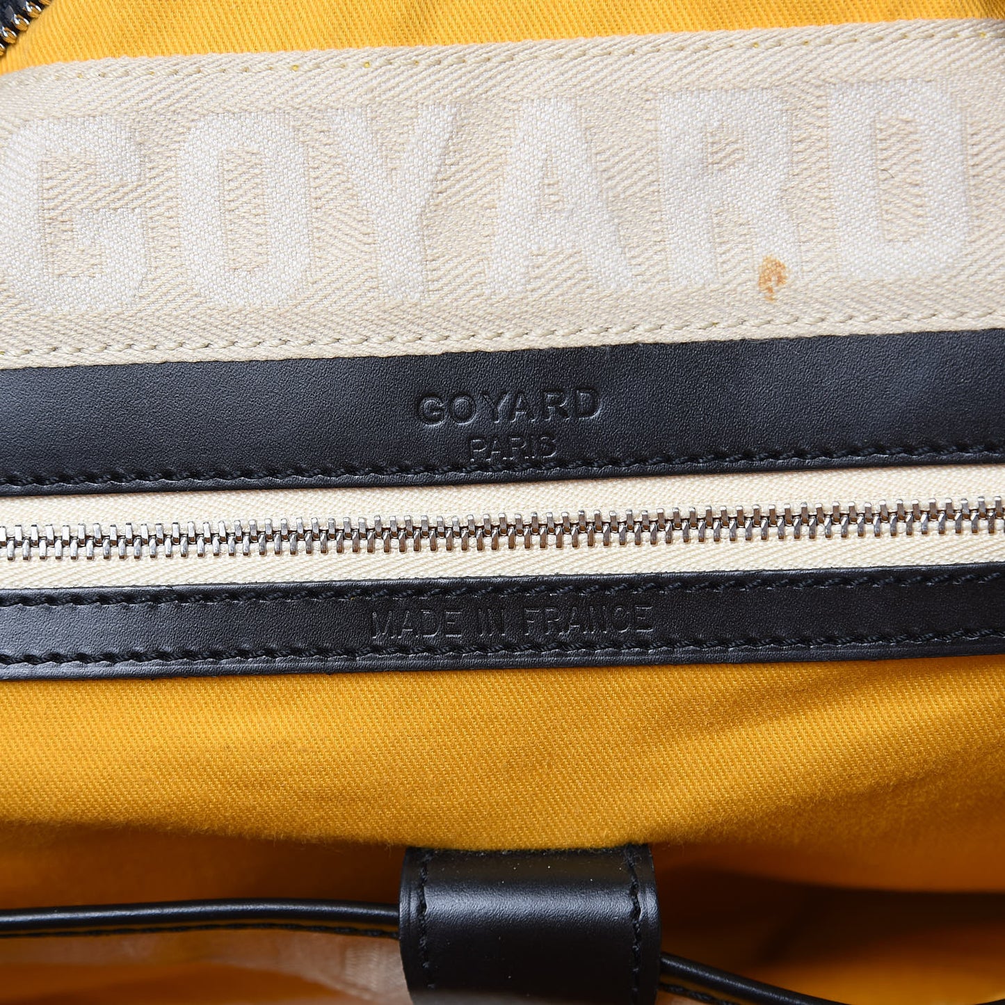 Goyardine Saint Jeanne GM Bowler Black