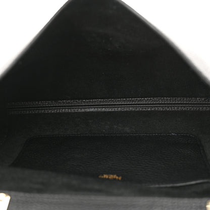 Mulberry Small Classic Grain Calfskin Medium Lily Black 5 of 10