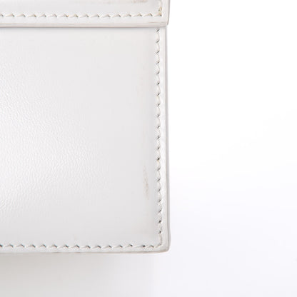 Versace Patent Large Diamante Flap White 11 of 12