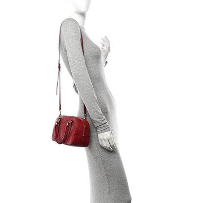 Gucci Microguccissima Small Crossbody Bag Rosso 2 of 12