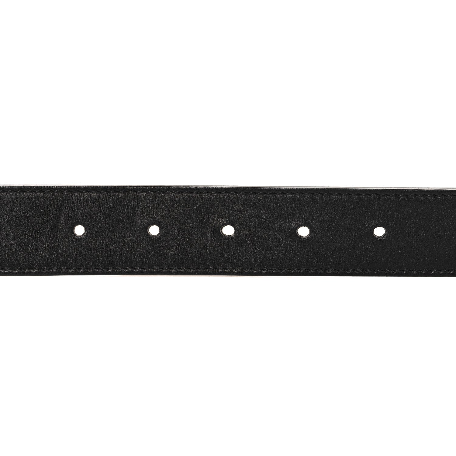 Gucci Moon Calfskin Double G 30mm Belt 75 30 Black 3 of 6