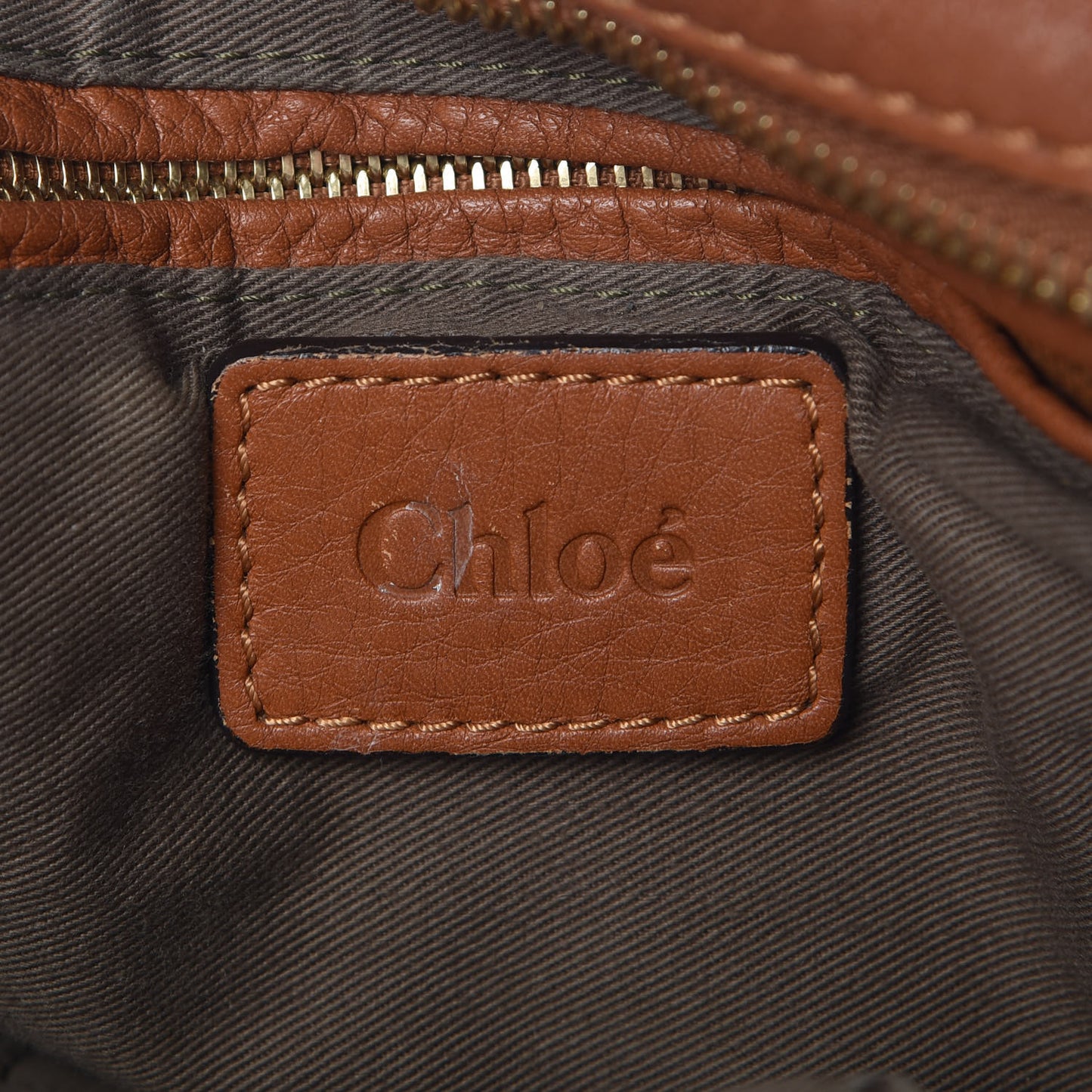 Calfskin Medium Marcie Satchel Tan