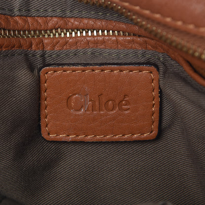Chloe Calfskin Medium Marcie Satchel Tan 7 of 19