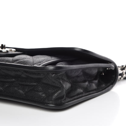 Chanel Caviar Quilted Medium French Riviera Flap Black 11 of 12