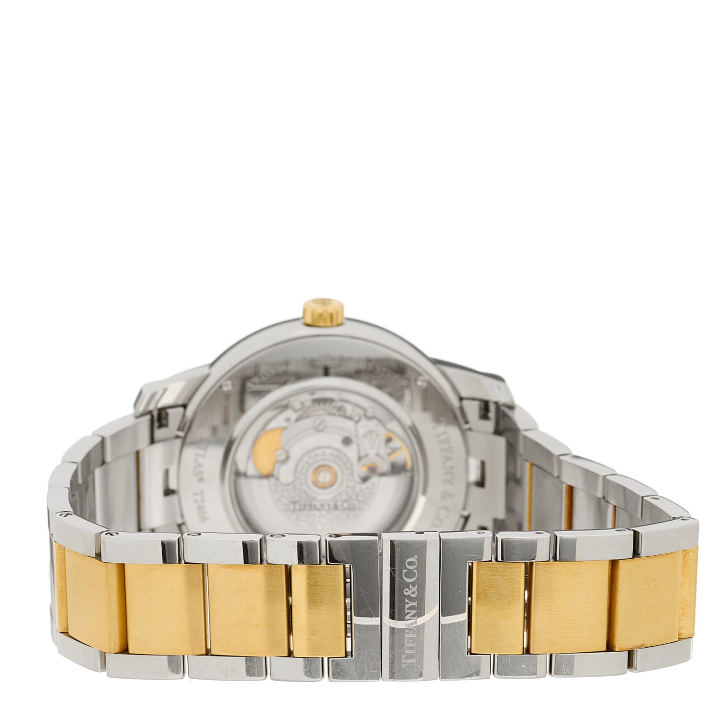Stainless Steel 18K Yellow Gold 42mm Atlas Automatic Watch