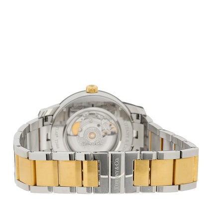 Tiffany Stainless Steel 18K Yellow Gold 42mm Atlas Automatic Watch 3 of 4