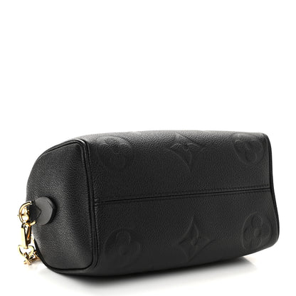 Louis Vuitton Empreinte Monogram Giant Speedy Bandouliere 20 Black 4 of 10