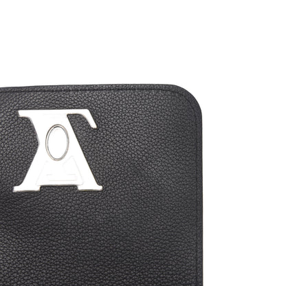 Louis Vuitton Calfskin Lockme Mini Backpack Black 8 of 14