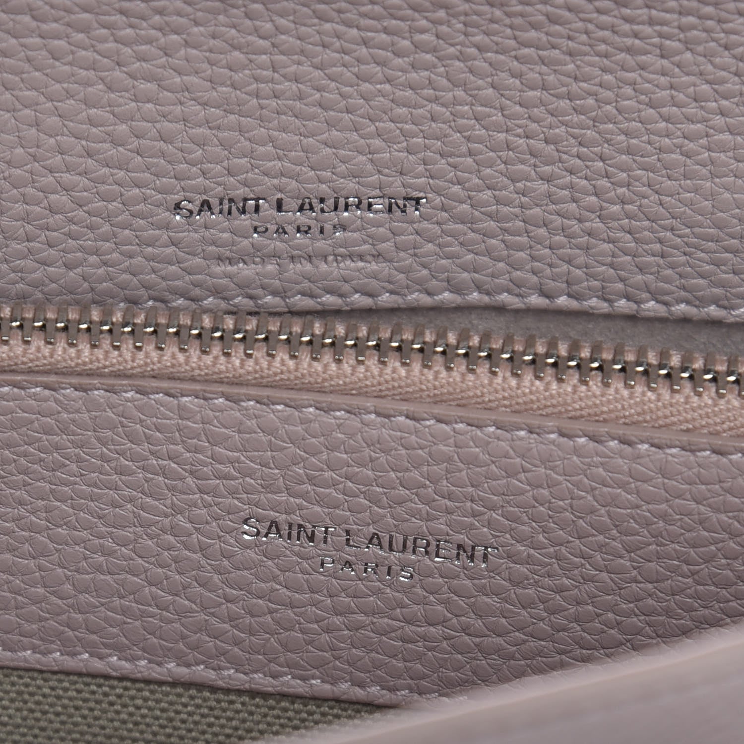 Saint Laurent Grained Calfskin Baby Sac De Jour Souple Powder Pink 9 of 11