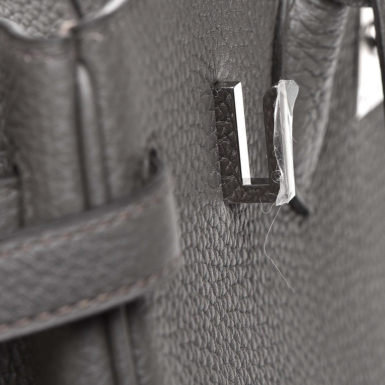 Hermes Togo Birkin 25 Etain 24 of 31