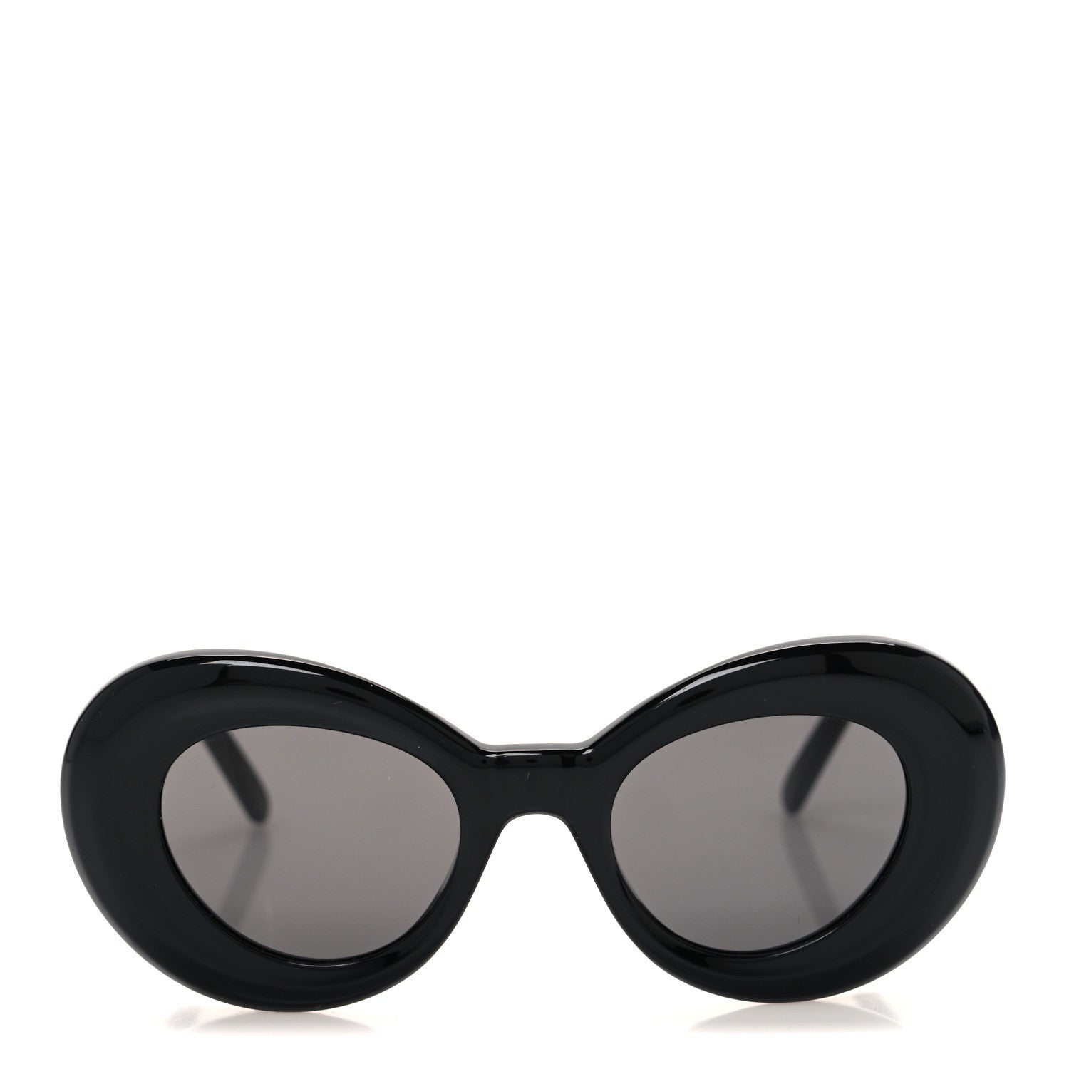 Loewe Acetate Curvy Round Sunglasses LW40112I Black 2 of 7