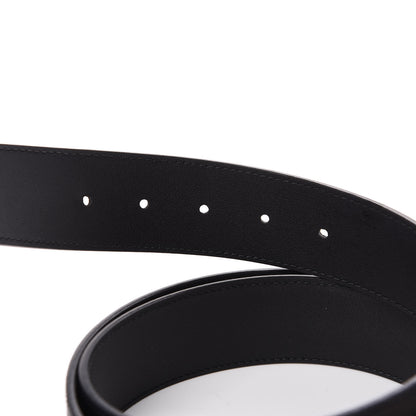 Gucci Textured Calfskin Double G 40mm Belt 115 46 Black 3 of 5