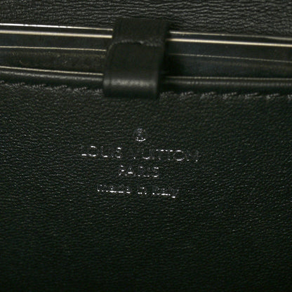 Louis Vuitton Lambskin Malletage GO-14 MM Black 6 of 6