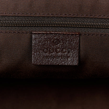 Gucci Monogram Small Princy Satchel Dark Brown 6 of 10